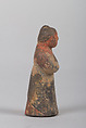 Figure of a woman, Baked clay, China
