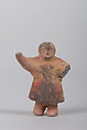 Figure of a woman, Baked clay, China