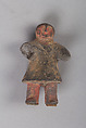Figure of a child, Baked clay, China