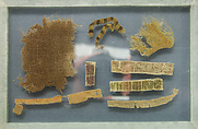 Fragment, Silk or linen or cotton / Plain cloth weave, Japan