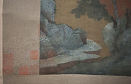Misty Landscape, Unidentified artist, Hanging scroll; ink and color on silk, China