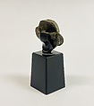 Mounting in Form of a Human Mask, Bronze, China