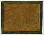 Square with dragon, Silk tapestry (kesi), border: silk lampas, China