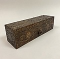 Sutra box, Gilt bronze, Japan