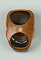Netsuke of Noh Mask: Hannya, Wood, Japan
