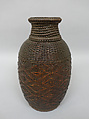 Chinese-Style Flower Basket (Karamono hanakago), Timber bamboo, dwarf bamboo, and rattan, Japan