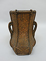 Flower Basket (Hanakago), Timber bamboo and rattan, Japan