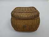Covered Basket, Bamboo, Japan