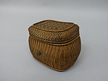 Covered Basket, Bamboo, Japan