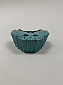 Washer in the shape of a butterfly, Porcelain with robbin's egg glaze (Jingdezhen ware), China