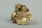 Jewel-Holding Dragon, Ivory, Japan