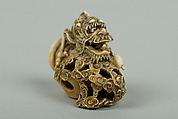 Jewel-Holding Dragon, Ivory, Japan