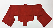 Ensemble, (a–c, e, f) silk, cotton, wool
(d) cotton, wool, clay, Tibet