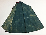Ensemble, (a–c, e, f) silk, cotton, wool
(d) cotton, wool, clay, Tibet