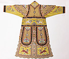 Theatrical costume, silk, metal, China