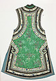 Coat, silk, China