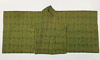 Theatrical costume, (b) silk
(d, e) cotton
(g) paper, Japan