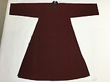 Ensemble, (a) wool
(b, c) cotton, wool, leather
(d) wool, silk
(e) linen, Tibet