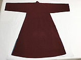 Ensemble, (a) wool
(b, c) cotton, wool, leather
(d) wool, silk
(e) linen, Tibet