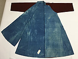 Ensemble, (a) wool
(b, c) cotton, wool, leather
(d) wool, silk
(e) linen, Tibet