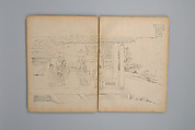 Life of Confucius, Four volums of woodblock printed books; ink on paper, China