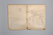 Life of Confucius, Four volums of woodblock printed books; ink on paper, China