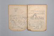 Life of Confucius, Four volums of woodblock printed books; ink on paper, China