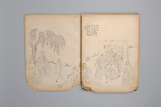 Life of Confucius, Four volums of woodblock printed books; ink on paper, China