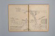 Life of Confucius, Four volums of woodblock printed books; ink on paper, China