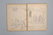 Life of Confucius, Four volums of woodblock printed books; ink on paper, China