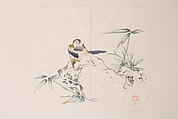 Page from Shi Zhu Zhai, Polychrome woodblock print; ink and color on paper, China