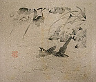 Page from Shi Zhu Zhai, Polychrome woodblock print; ink and color on paper, China