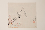 Page from Shi Zhu Zhai, Polychrome woodblock print; ink and color on paper, China