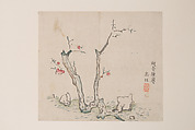 Page from Shi Zhu Zhai, Polychrome woodblock print; ink and color on paper, China