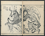 Illustrations of Honorable Anecdotes of Japan and China (Ehon wakan no homare) 絵本和漢誉, Katsushika Hokusai 葛飾北斎 (Japanese, Tokyo (Edo) 1760–1849 Tokyo (Edo)), Ink on paper, Japan