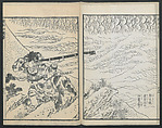 Illustrations of Honorable Anecdotes of Japan and China (Ehon wakan no homare) 絵本和漢誉, Katsushika Hokusai 葛飾北斎 (Japanese, Tokyo (Edo) 1760–1849 Tokyo (Edo)), Ink on paper, Japan