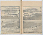 Random Sketches by Hokusai, Volumes 1 to 11, Katsushika Hokusai 葛飾北斎 (Japanese, Tokyo (Edo) 1760–1849 Tokyo (Edo)), Eleven volumes of woodblock printed books; ink and color on paper, Japan