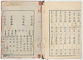 Random Sketches by Hokusai, Volumes 1 to 11, Katsushika Hokusai 葛飾北斎 (Japanese, Tokyo (Edo) 1760–1849 Tokyo (Edo)), Eleven volumes of woodblock printed books; ink and color on paper, Japan