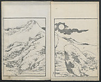 Examples of Hokusai's Drawing (Hokusai gashiki)  北斎画式, Katsushika Hokusai 葛飾北斎 (Japanese, Tokyo (Edo) 1760–1849 Tokyo (Edo)), Ink on paper, Japan