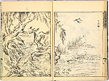 Reproductions from Works by Famous Japanese Artists of Chinese School, Sesshū Tōyō 雪舟等楊 (Japanese, 1420–1506) and others, Ink on paper, Japan