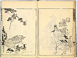 Reproductions from Works by Famous Japanese Artists of Chinese School, Sesshū Tōyō 雪舟等楊 (Japanese, 1420–1506) and others, Ink on paper, Japan