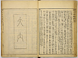 Illustrations of Famous Places in China, Gyokuzan (1737–1812), Six volumes of Woodblock printed books; ink on paper, Japan