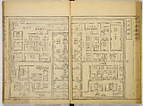 Illustrations of Famous Places in China, Gyokuzan (1737–1812), Six volumes of Woodblock printed books; ink on paper, Japan