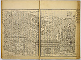 Illustrations of Famous Places in China, Gyokuzan (1737–1812), Six volumes of Woodblock printed books; ink on paper, Japan