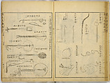 Illustrations of Famous Places in China, Gyokuzan (1737–1812), Six volumes of Woodblock printed books; ink on paper, Japan