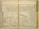 Illustrations of Famous Places in China, Gyokuzan (1737–1812), Six volumes of Woodblock printed books; ink on paper, Japan