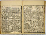 Illustrations of Famous Places in China, Gyokuzan (1737–1812), Six volumes of Woodblock printed books; ink on paper, Japan