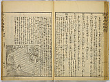 Illustrations of Famous Places in China, Gyokuzan (1737–1812), Six volumes of Woodblock printed books; ink on paper, Japan