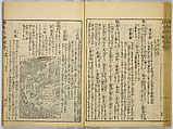 Illustrations of Famous Places in China, Gyokuzan (1737–1812), Six volumes of Woodblock printed books; ink on paper, Japan