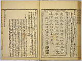 Illustrations of Famous Places in China, Gyokuzan (1737–1812), Six volumes of Woodblock printed books; ink on paper, Japan